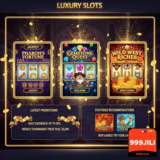 999jili luxury slots promotions